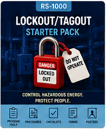RS-1000 Lockout Tagout Starter Pack